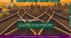 Desktop Screenshot of eiserinfrastructure.com